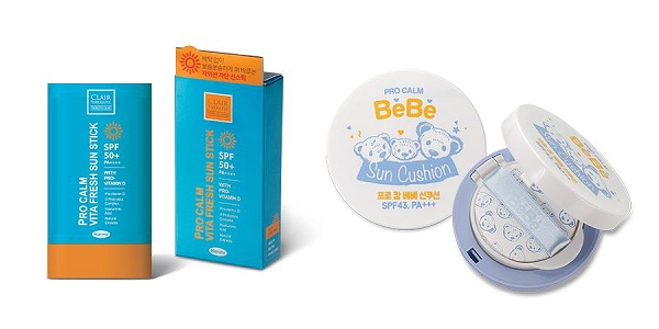 한미약품, 톡톡 바르는 영유아용 쿠션형 ‘선크림’ 출시