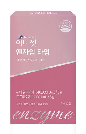 휴온스푸디언스, 곡물발효효소 ‘이너셋 엔자임 타임’ 출시